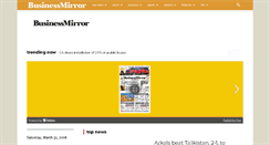 Desktop Screenshot of businessmirror.com.ph